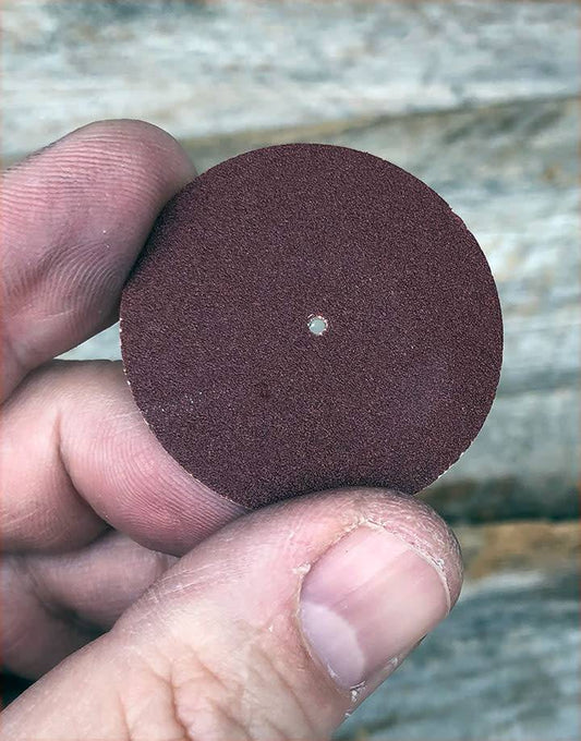 Aluminum Oxide Pinhole Sanding Disc 1-1/2" (Pkg of 100) (10-0110X)