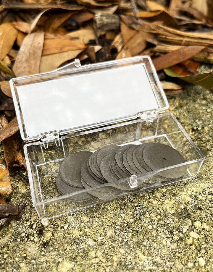 11-900 = Separating Discs 7/8" x .009" (Pkg of 25)