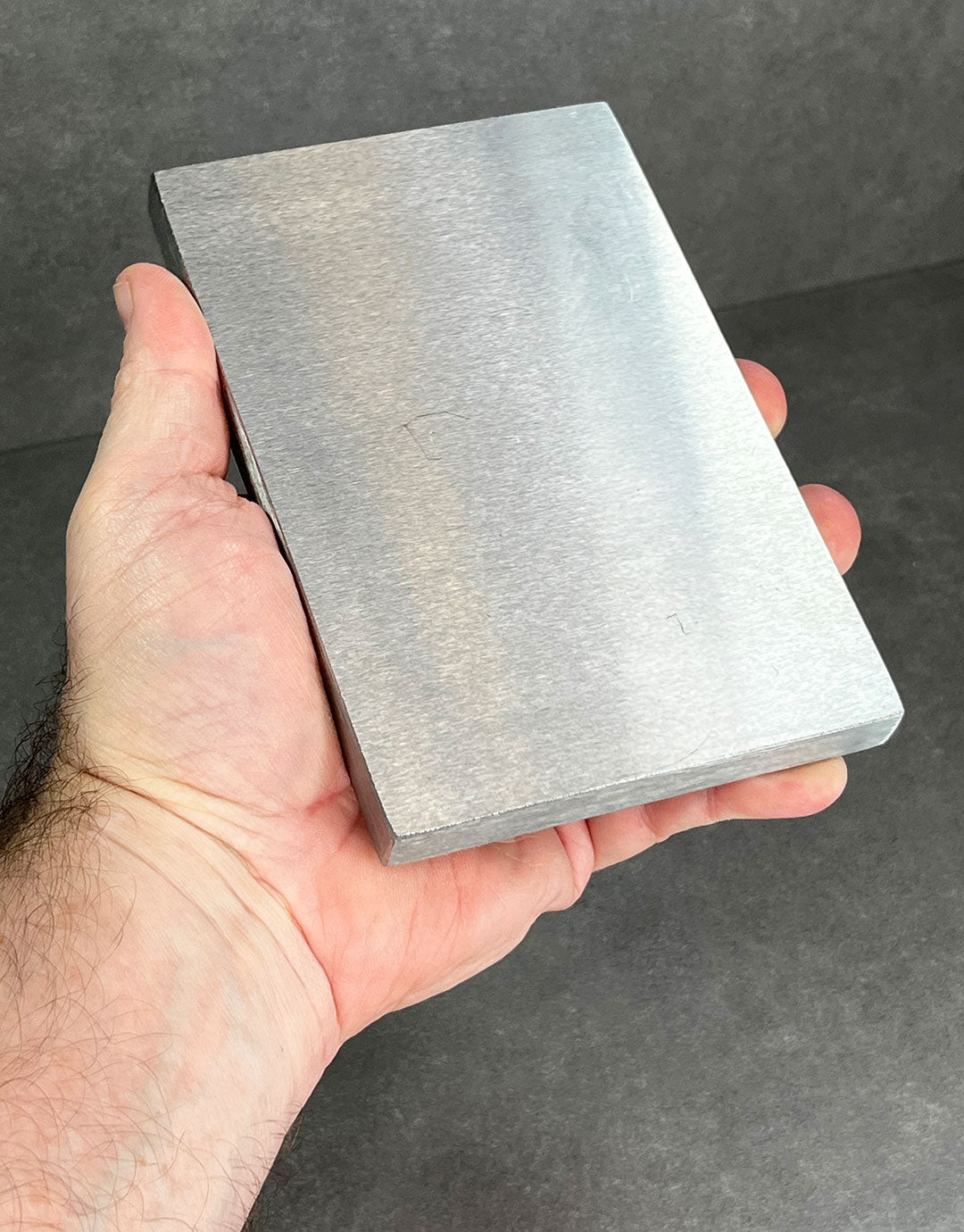 12-320 = Steel Bench Block Anvil 4" x 6" x 1/2"