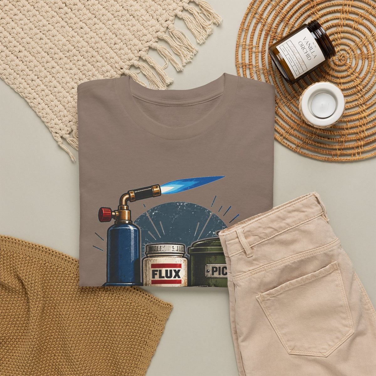 I Run on Propane, Flux & Pickle – Jeweler T-Shirt