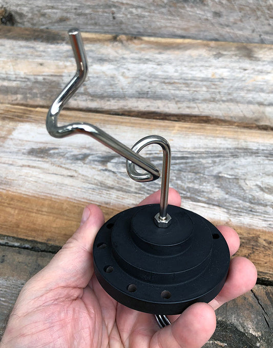 14-203 = Angled Torch Holder with Base