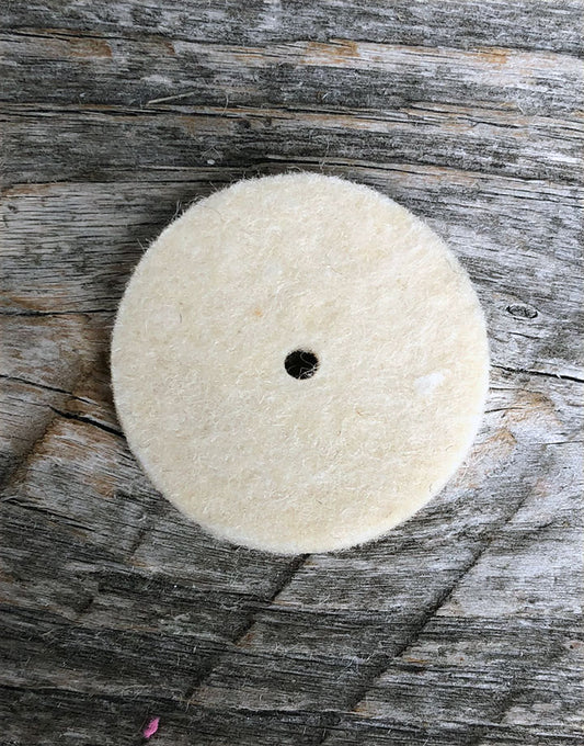 17-371 = Felt Midget Buff 1'' Hard Square Edge Wheel (Pkg of 25)