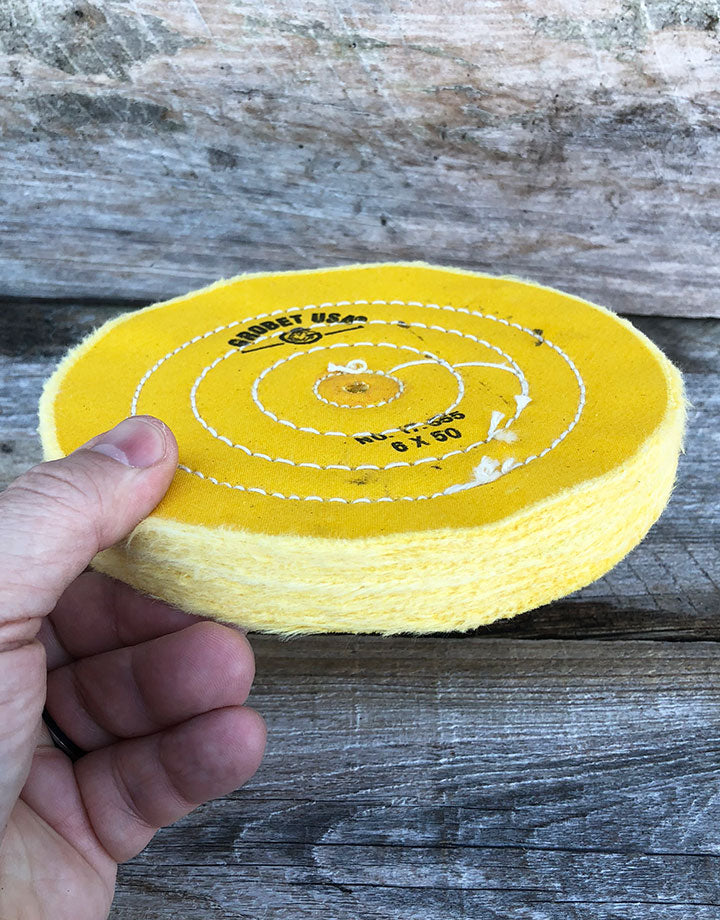 Yellow Treated Muslin Buffs (17.55X)