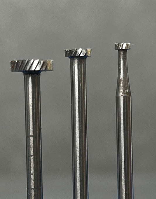 19-7XX = High Speed Steel Wheel Bur (Choose Size)