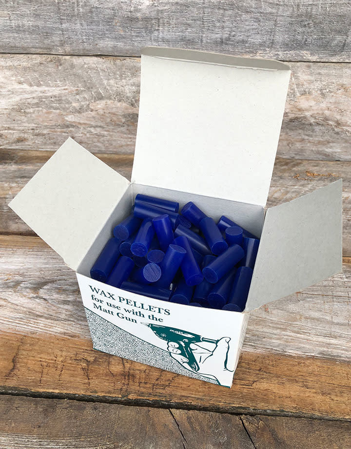 21-0951-06 = WAX GUN BLUE WAX FOR MATT GUN 130pc