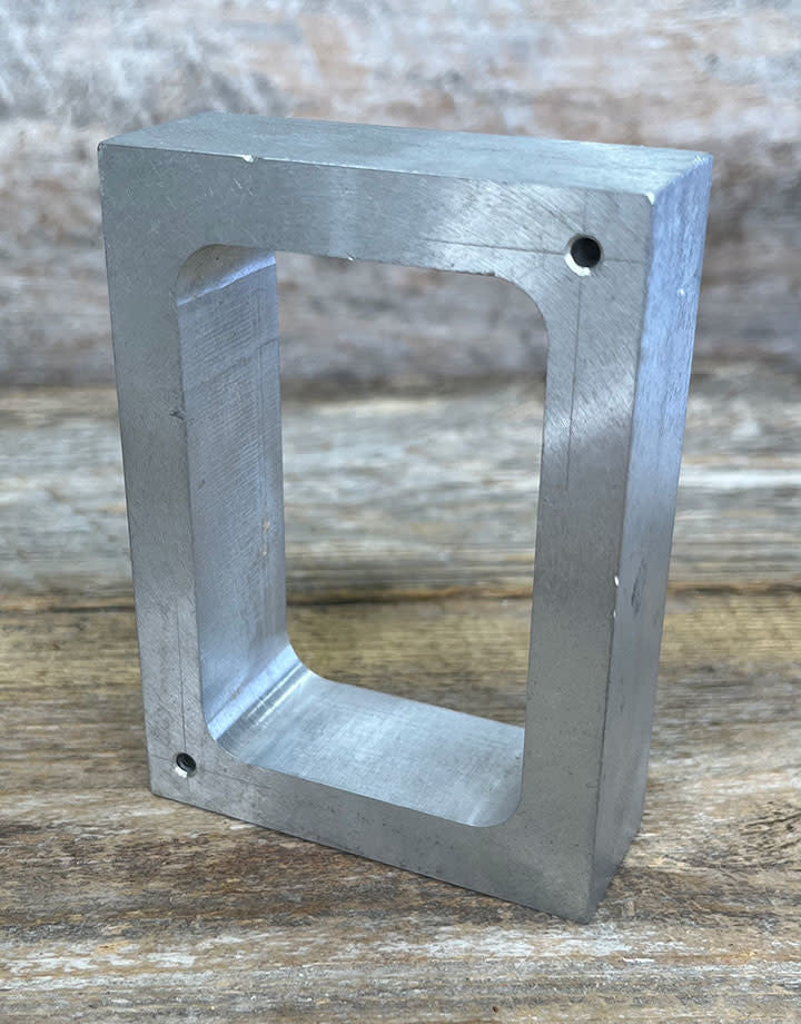22-557 = Aluminum Mold Frame 1-7/8''x2-7/8''x1''