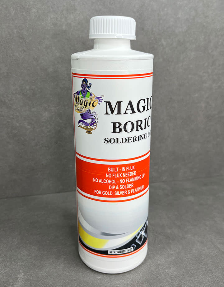 22-666 = Magic Boric Solder Dip Flux 16oz