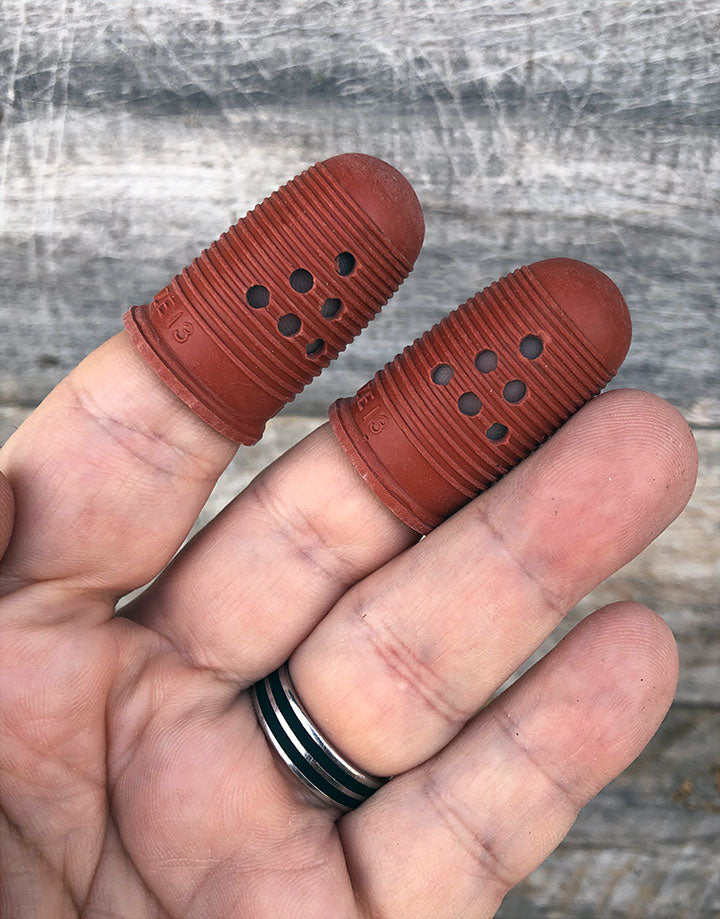 PS322X = Rubber Finger Cots (Dozen)