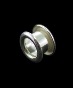 590FS-01 = Flared Bead Core 1/8'' with NO THREADS FINE SILVER (4pcs)
