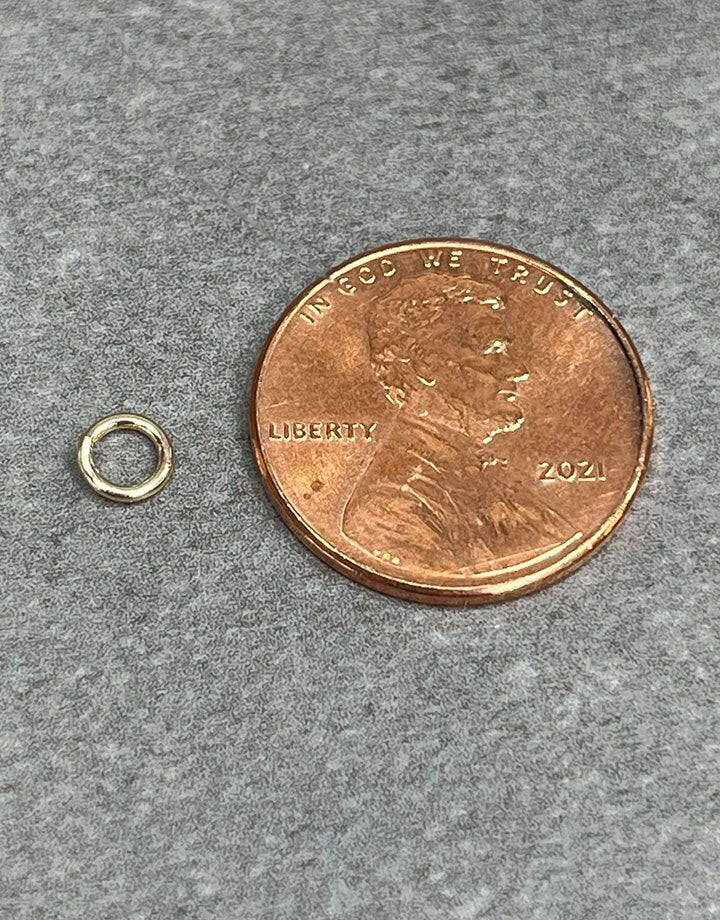 900-XX-10K = Open Jump Ring 10KY Gold
