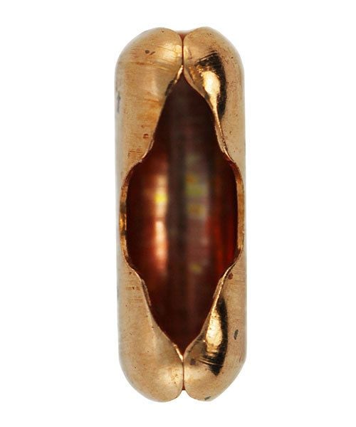 913CU-01 = Copper Ball Chain Connector 9.5x3.7mm (Pkg of 24)