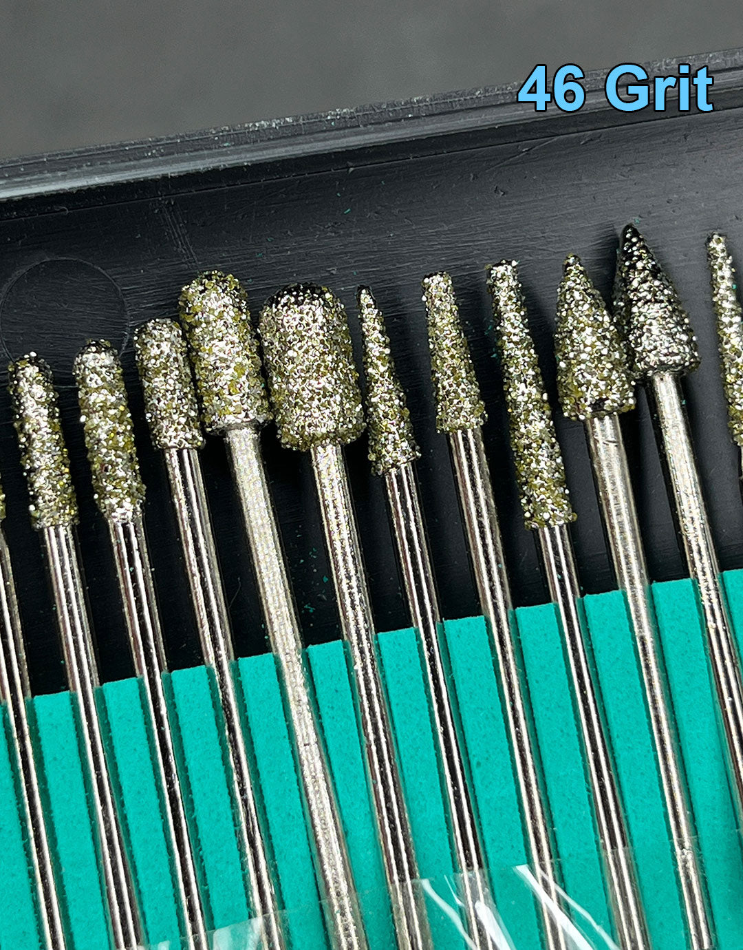 BR16070 = Diamond Bur Set 30pcs LARGE 46 Grit