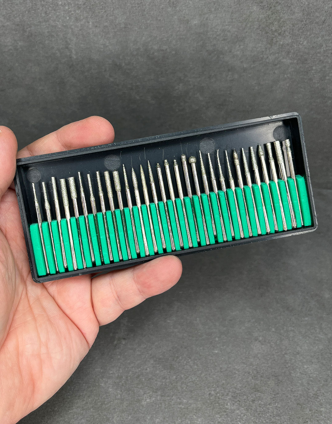 BR16061 = Diamond Bur Set 30pcs Small 120 Grit