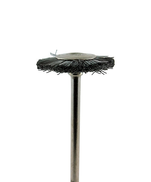 BU14XX = Mounted Steel Wheel Brushes with 3/32" Mandrel (Dozen)