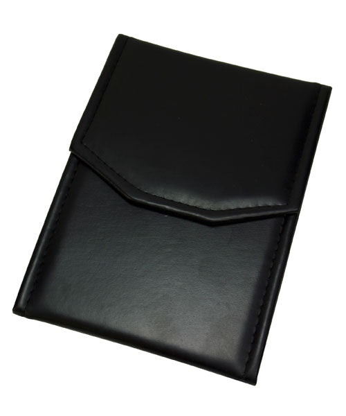 DBX2904B = FOLDER - LEATHERETTE CHAIN FOLDER (BLACK/BLACK)