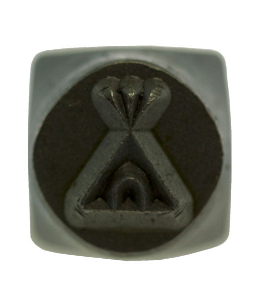 PN5673 = DESIGN STAMP 6mm - teepee