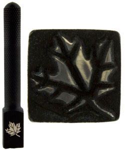 PN5725 = DESIGN STAMP ELITE JUMBO 10mm - leaf