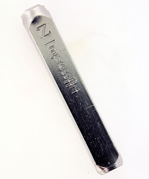 PN6487 = ImpressArt Design Stamp - Greek letter ZETA 6mm
