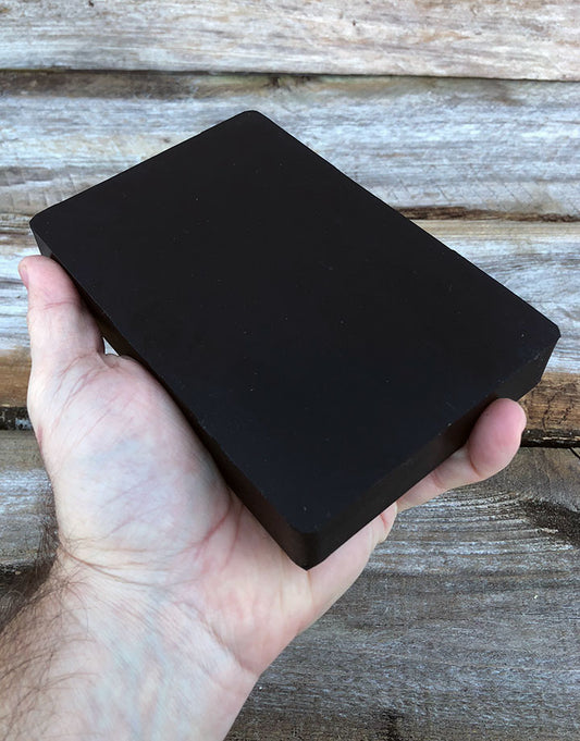 AN406 = Rubber Bench Block 6'' x 4'' x 3/4''