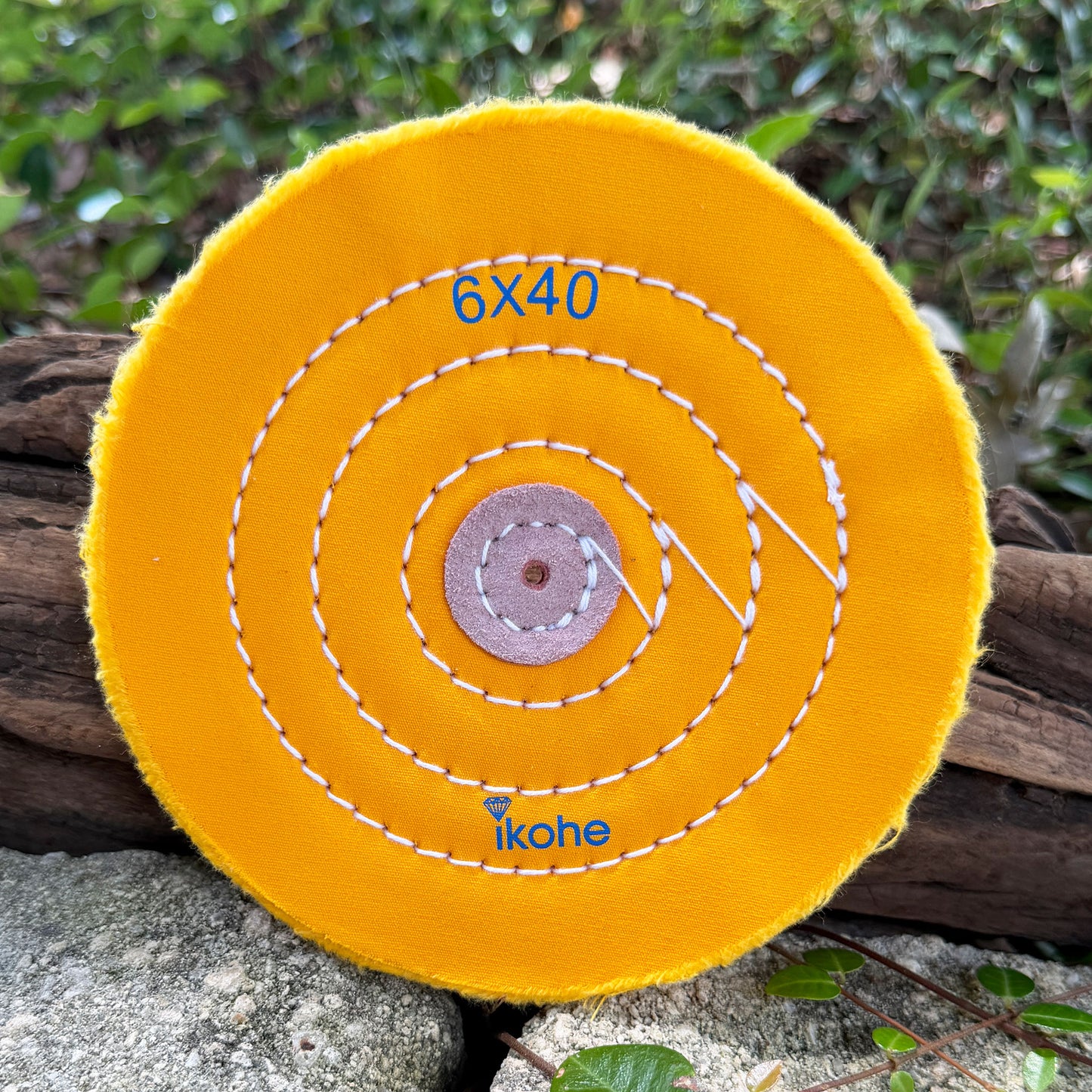 BF3506 = Marigold 6"x 50 Buff for General Cutting & Polishing
