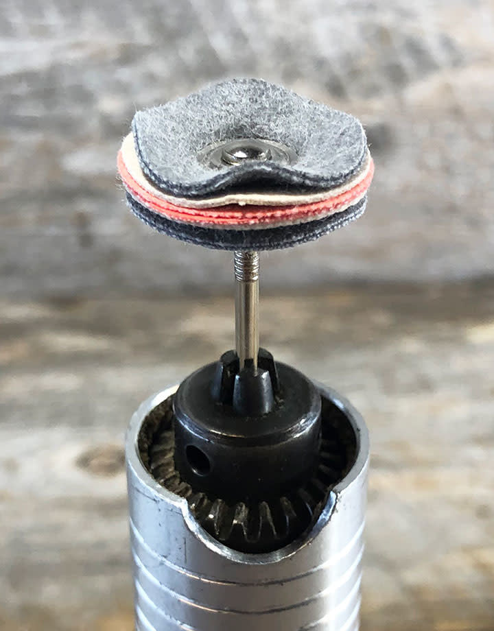 BF570X = Alcontura Mounted Polishing Buffs