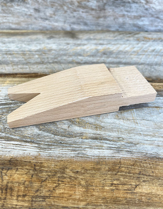 BP1038 =Wood Bench Pin with V-Slot