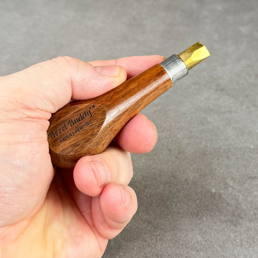 BS813 = BezelBuddy Diamond Bezel Pusher and Burnishing Tool