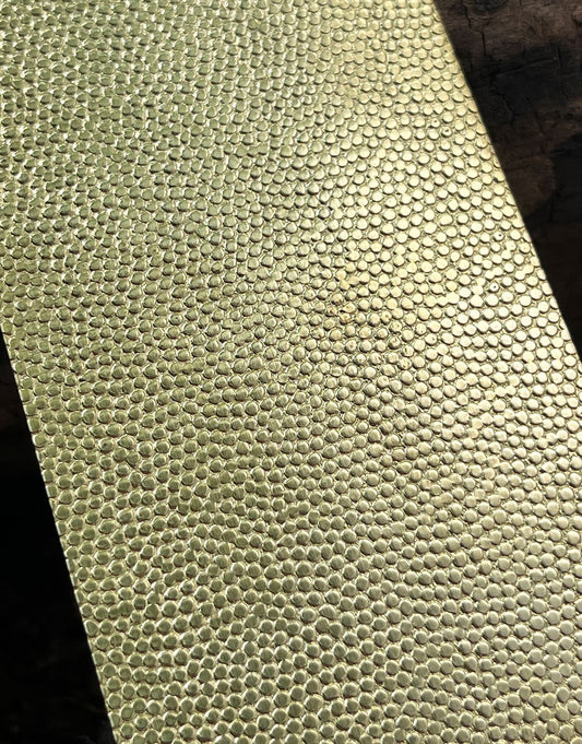 XSP203 = Pattern Metal Sheet "Bubbles" 2-1/2" wide 24ga