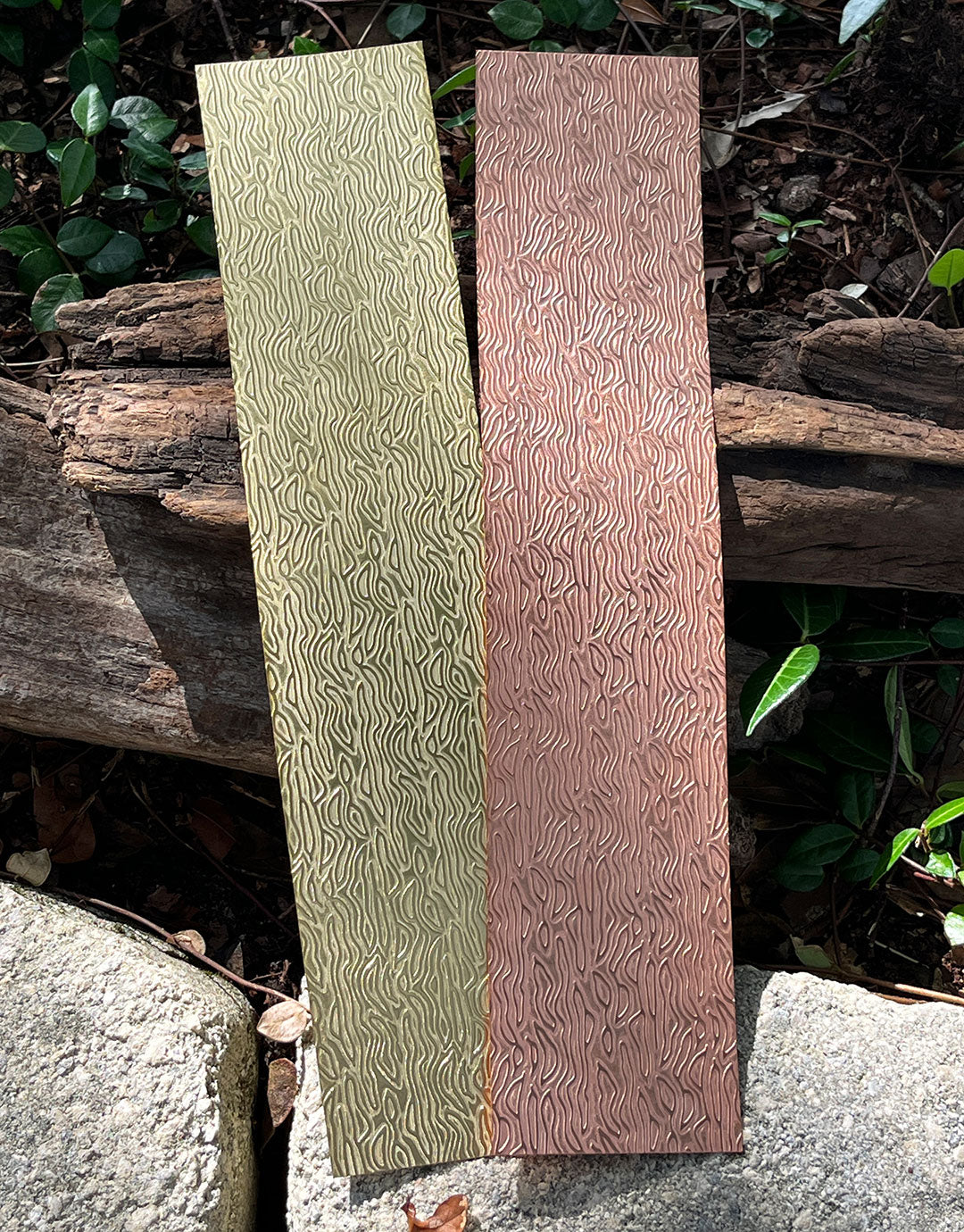 XSP240 = Pattern Metal Sheet "Mega Fingerprint" 2-1/2" wide 24ga