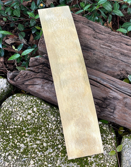 BSP255 "Bamboo" Patterned Brass Sheet 2-1/2" Wide