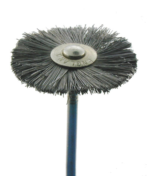 BU14XX = Mounted Steel Wheel Brushes with 3/32" Mandrel (Dozen)