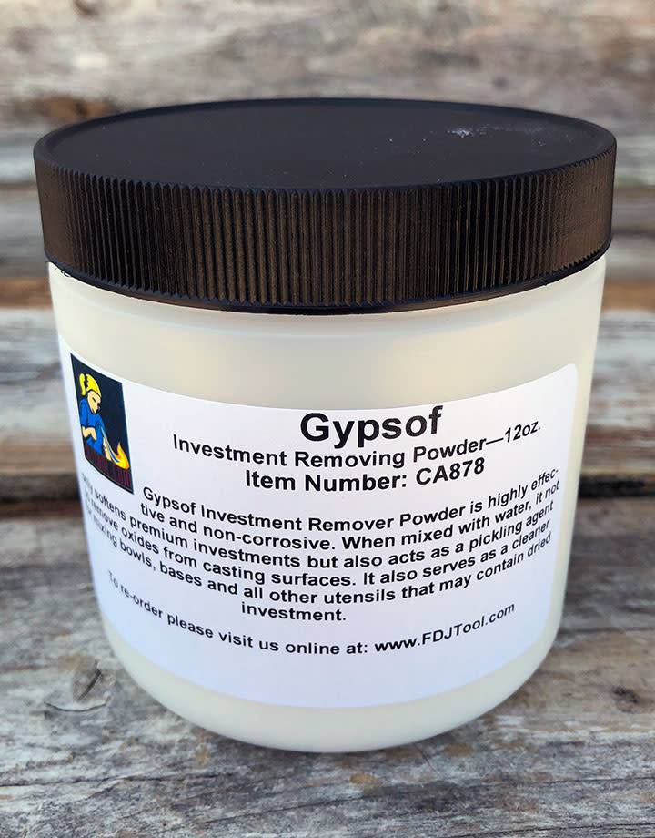 CA878 = Gypsof Investment Remover 12oz