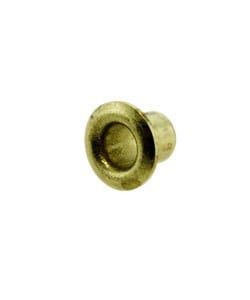 CCBR2011 = BRASS EYELETS 3/32''dia x 3/32''long for RIVET TOOL (50pcs)