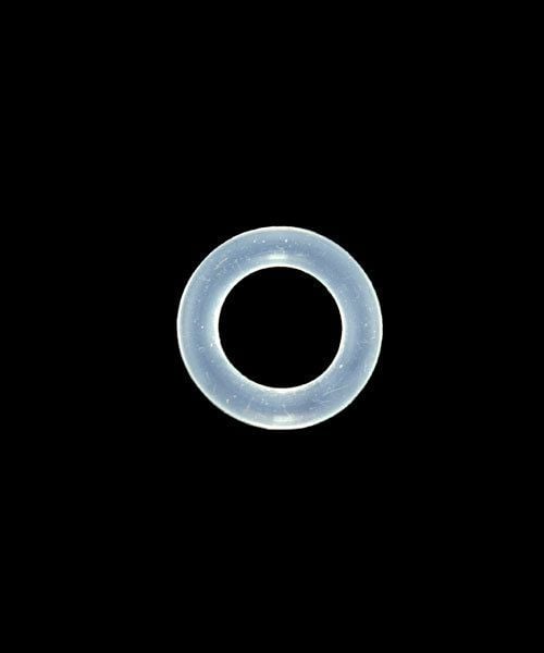 CL363-02 = Clear Gasket for Replacement Cap with Release Valve for GemOro Steamers (Pkg of 2)