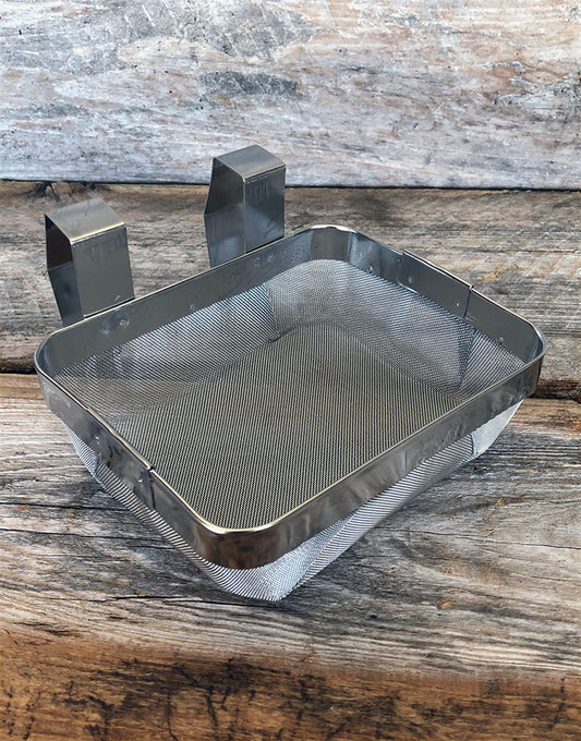 CL5800F = Ultrasonic Basket - Extra Fine Mesh - 4-7/8" x 3-7/8" x 1-3/8" D