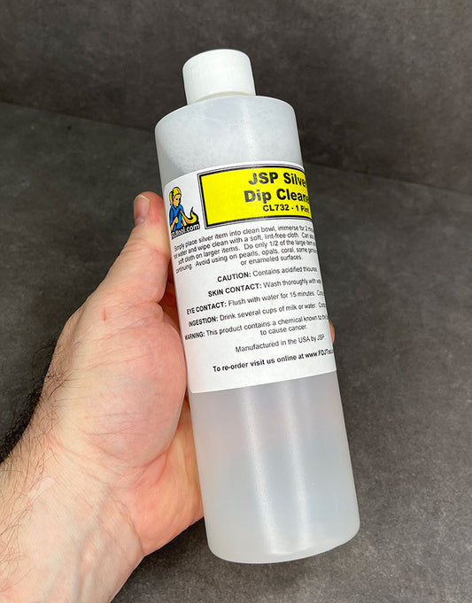 CL732 = JSP Silver Dip Tarnish Remover (1 pint)