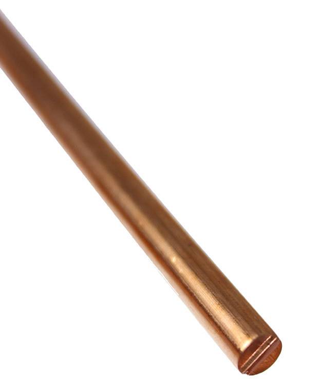 CRW04 = Copper Round Wire 4 Gauge / 5.20 mm (By the Foot)