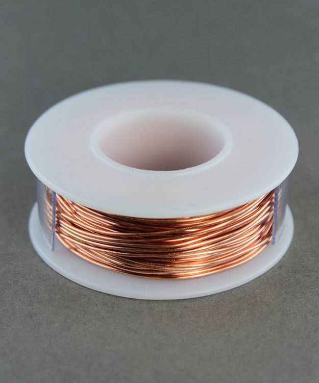 CRW20 = Copper Wire 20ga Round 0.8mm 1/4lb Spool