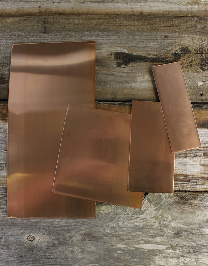 CS28 = Copper Sheet & Strips 28ga (Choose Size)