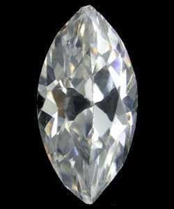 CZMQ = Cubic Zirconia Marquise Shape