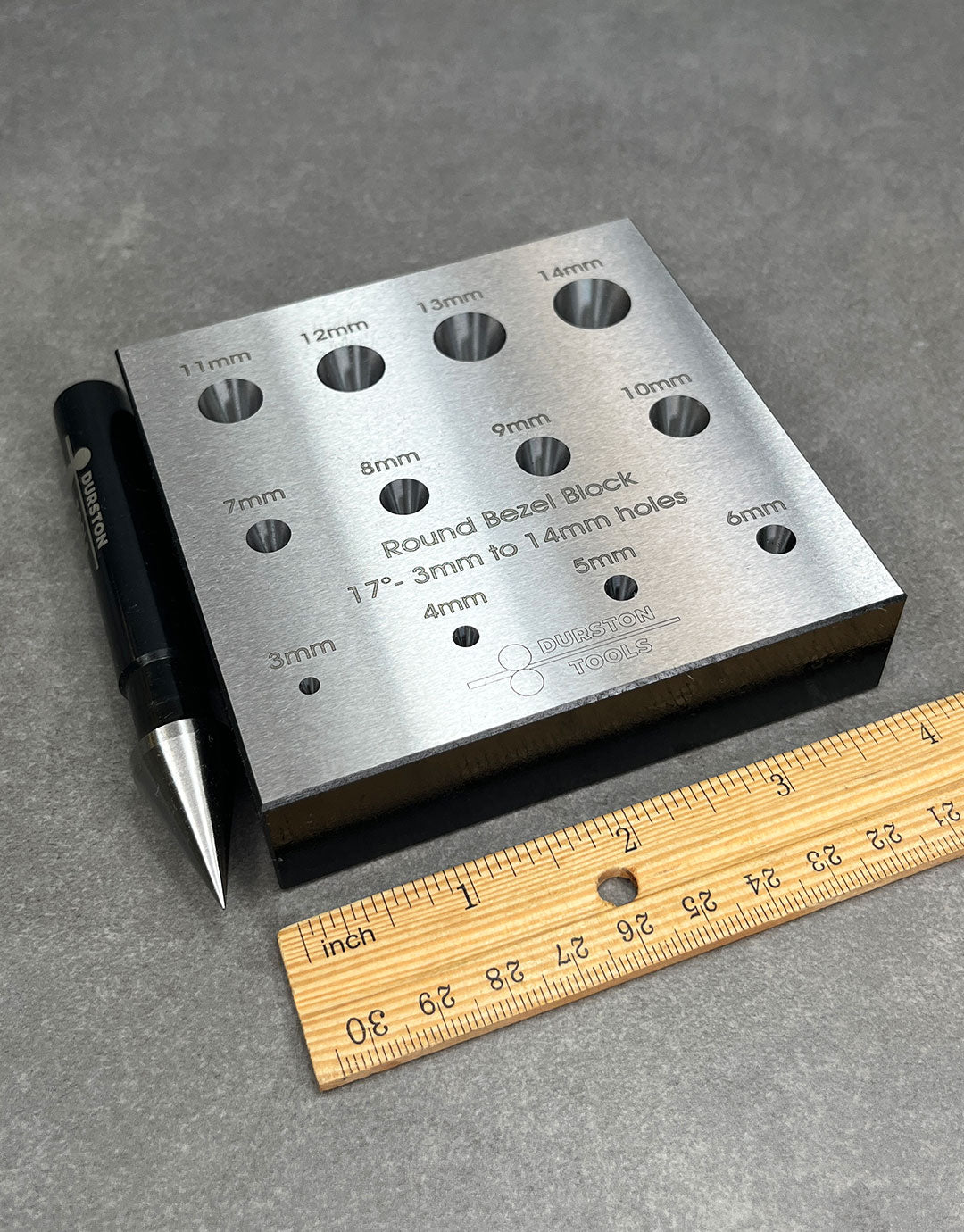 DA2243 = Round Bezel Block 3-14mm 17°