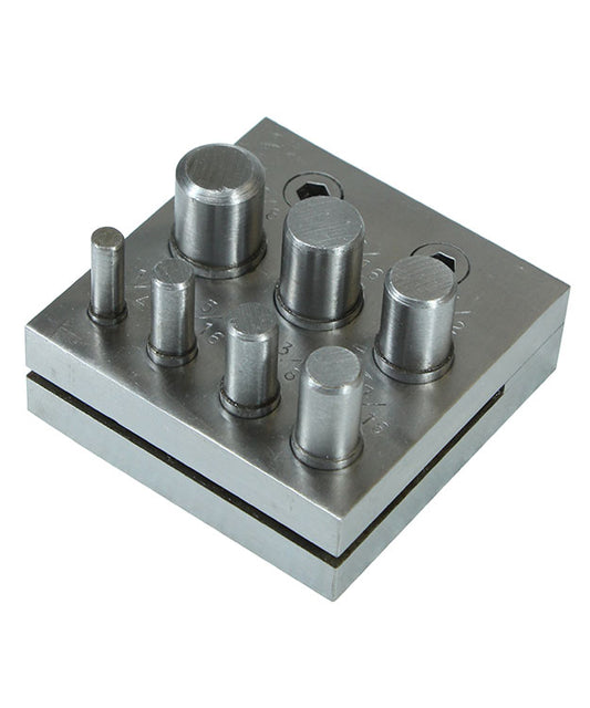 DA2594 = ECONOMICAL DISC CUTTER 1/4'' to 5/8'' - SEVEN PUNCHES