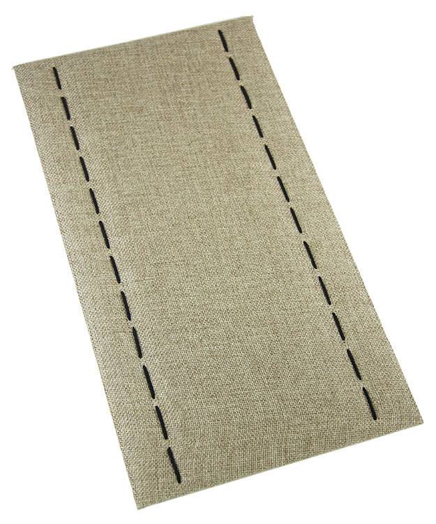 DBR3640 = Burlap Bracelet/Watch Tray Insert 14-1/8'' x 7-1/2'' wide