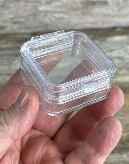 DBX1402 = Clear View Plastic Box with Floating Membrane 2" x 2" x 1"