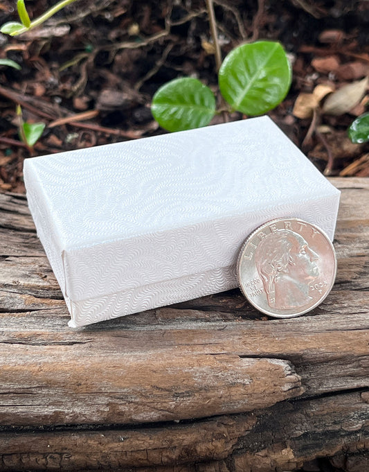 DBX2821W = BOXES - COTTON FILLED WHITE 2-5/8'' x 1-1/2'' x 1'' CASE 100