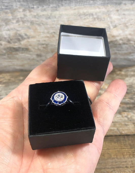 DBX6300 = Matte Black Ring Box (Dozen)