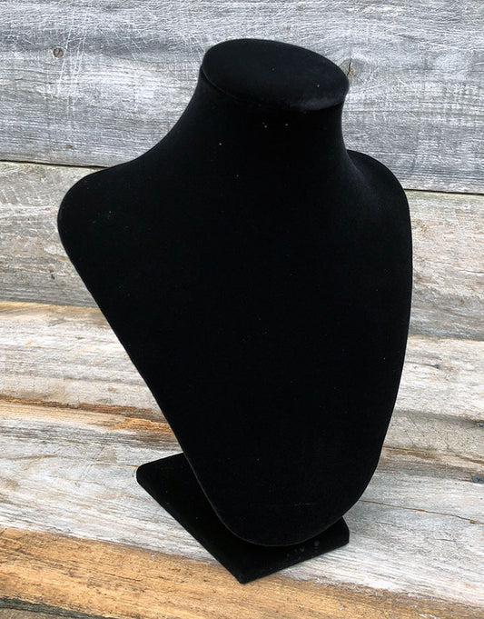 DCH1865 = Value Velvet Necklace Display 9-1/4" H