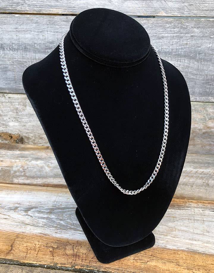 DCH1892 = Black Velvet Necklace Bust 11''H x 7-3/4''W