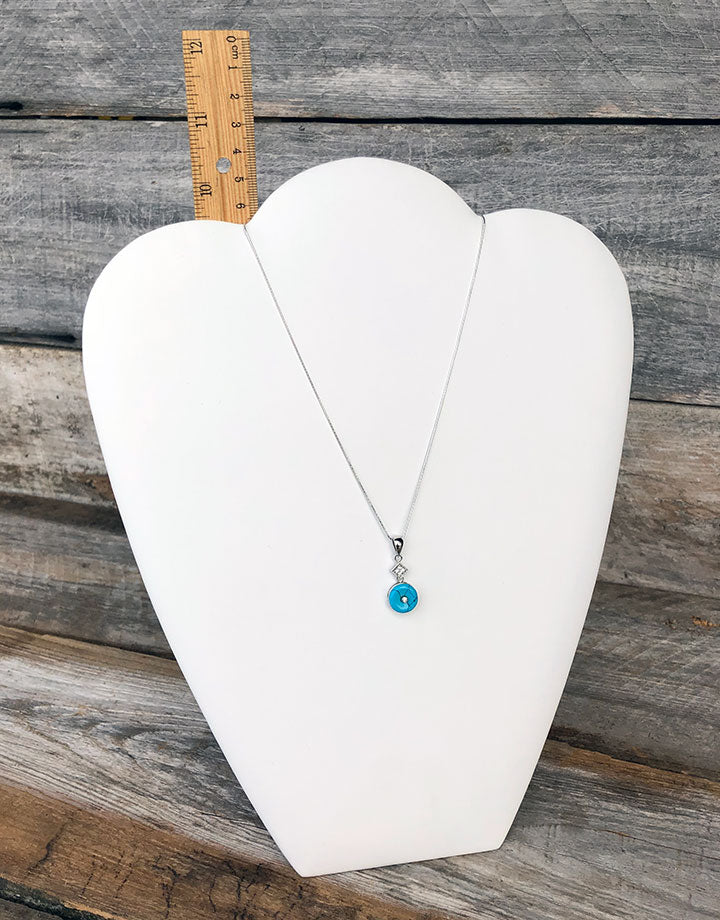 DCH6676 = Leatherette Padded Necklace Easel 10-3/4"H
