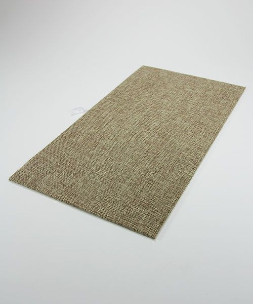 DIS3900 = Burlap Display Pad 14'' x 7-5/8''